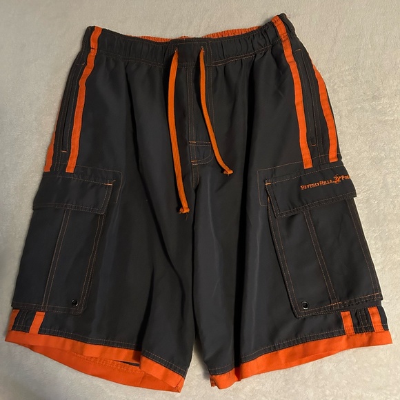 Beverly Hills Polo Club Swim Trunks for Men - Size M (Used) - Picture 1 of 4